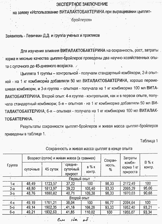 Экспертное заключение